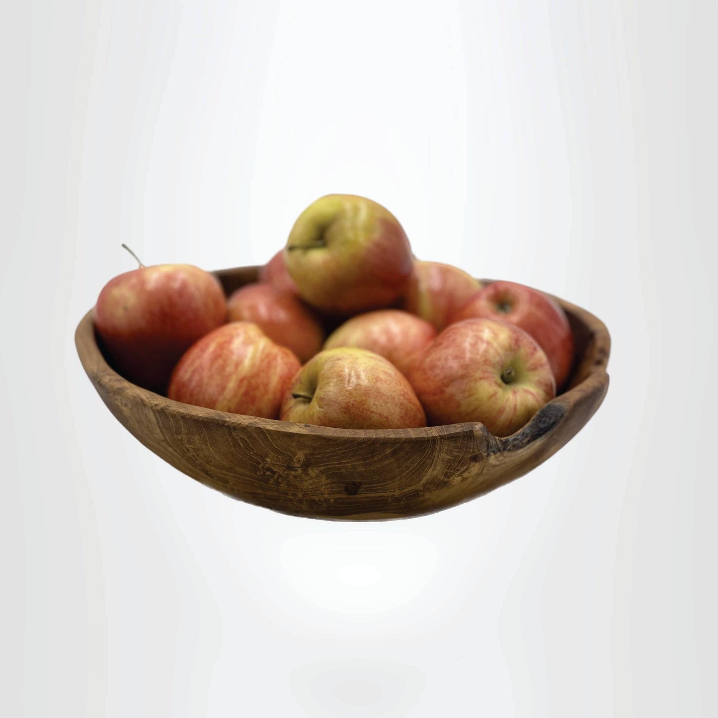 Teak Edge Bowl - Hand Carved - Ringold Valley Trading Company
