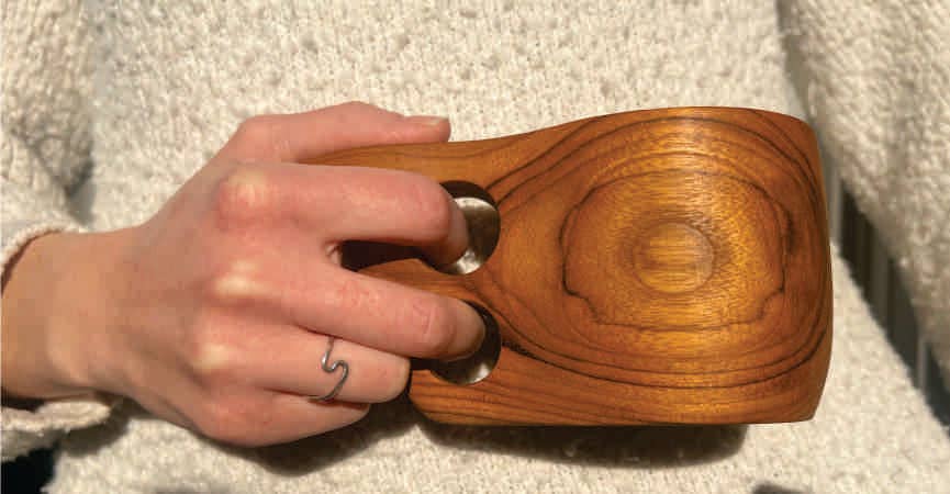 Teak Kup Mug - Ringold Valley Trading Company