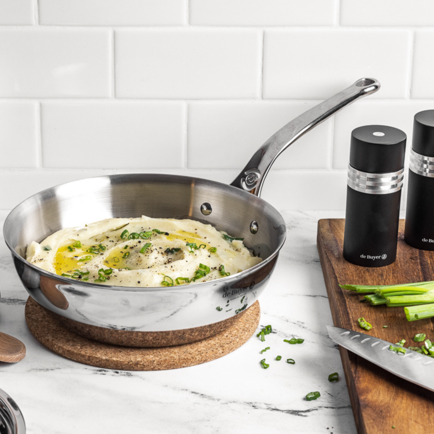 AFFINITY 5-ply Stainless Steel Rounded Sauté Pan - Ringold Valley Trading Company