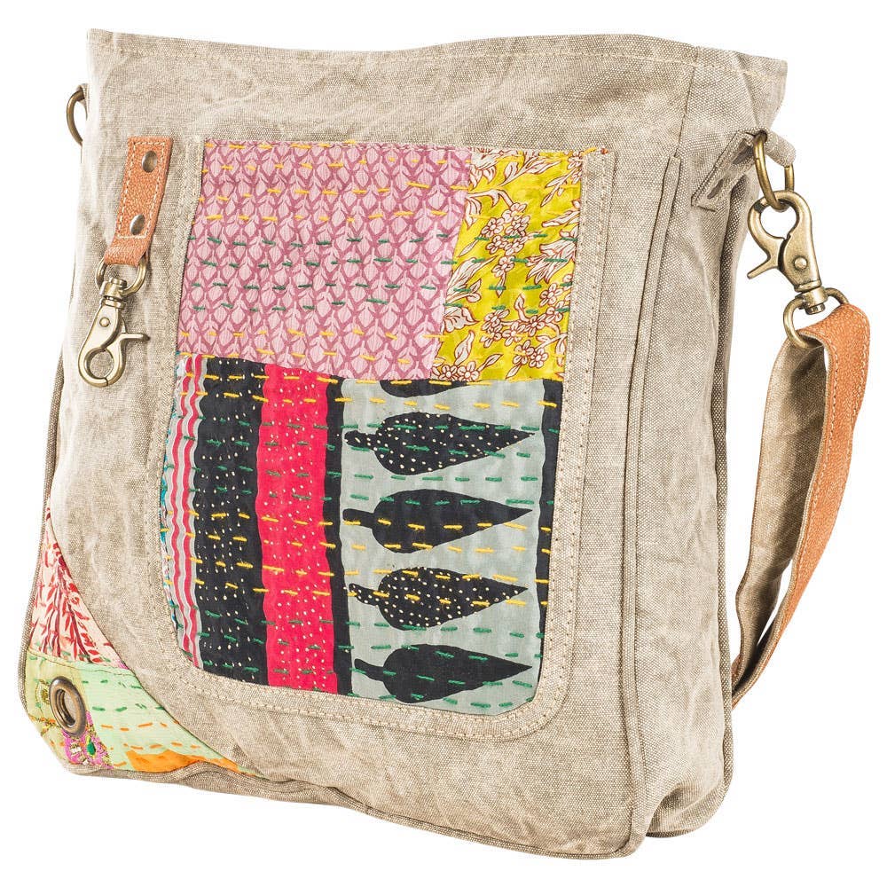 EcoKantha Shoulder Tote - Ringold Valley Trading Company