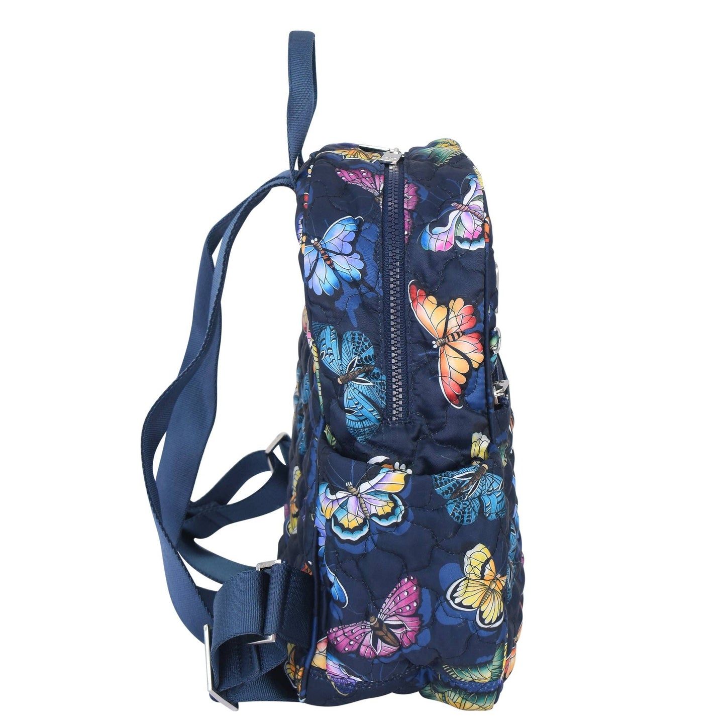 Wanderlust Quilted Fabric Backpack-16015 - Ringold Valley Trading Company