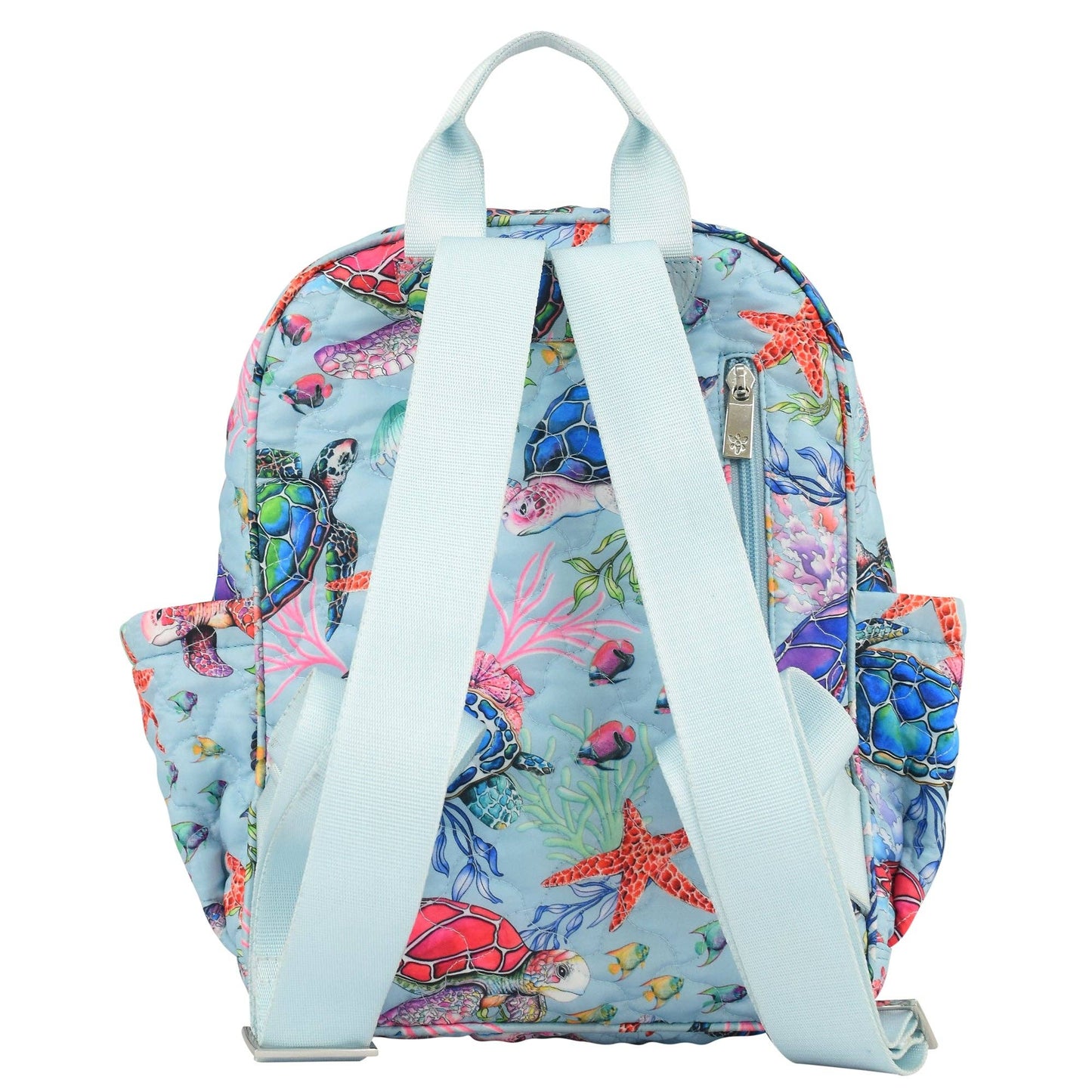 Wanderlust Quilted Fabric Backpack-16015 - Ringold Valley Trading Company