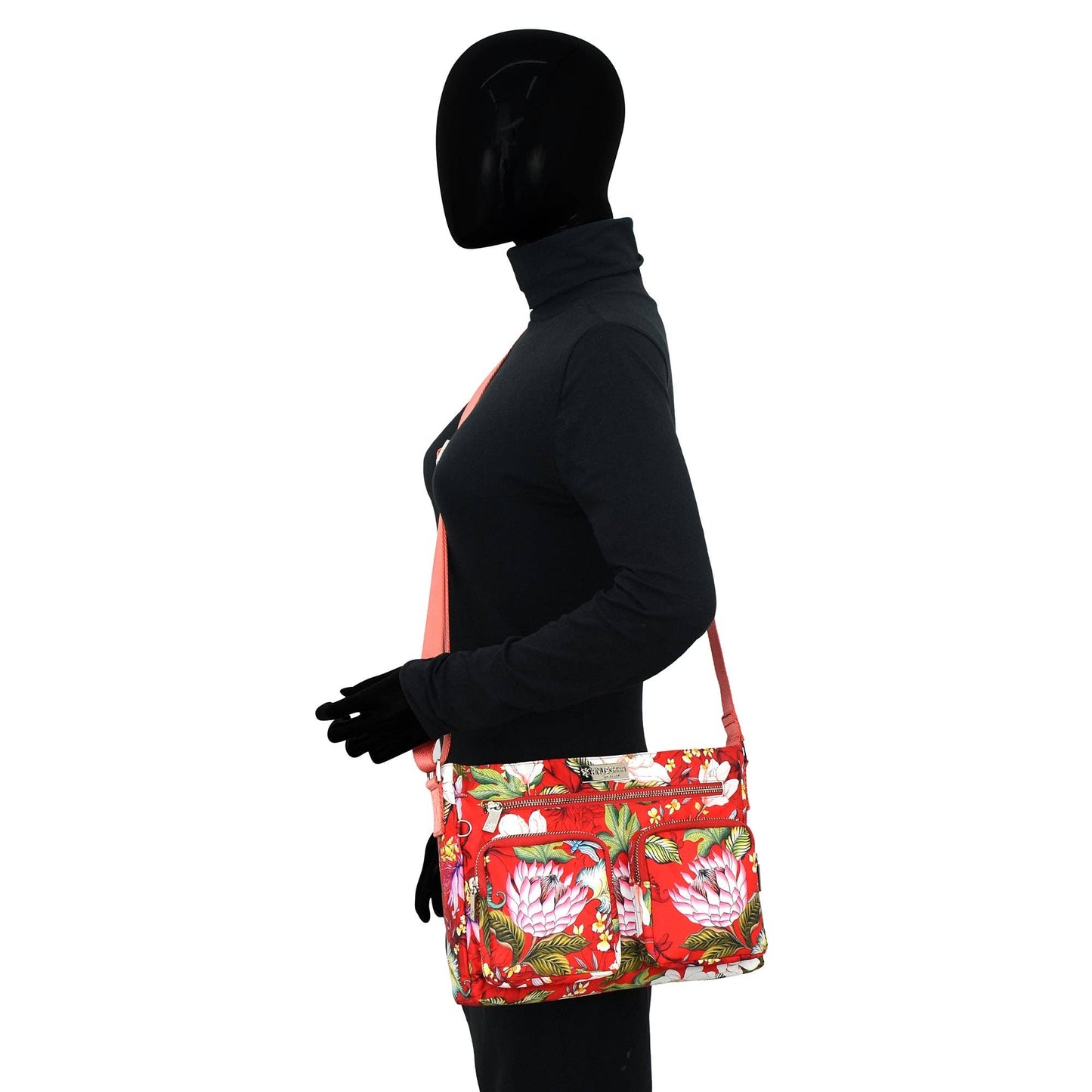 Wanderlust Luxe Fabric Crossbody Bag-12022 - Ringold Valley Trading Company