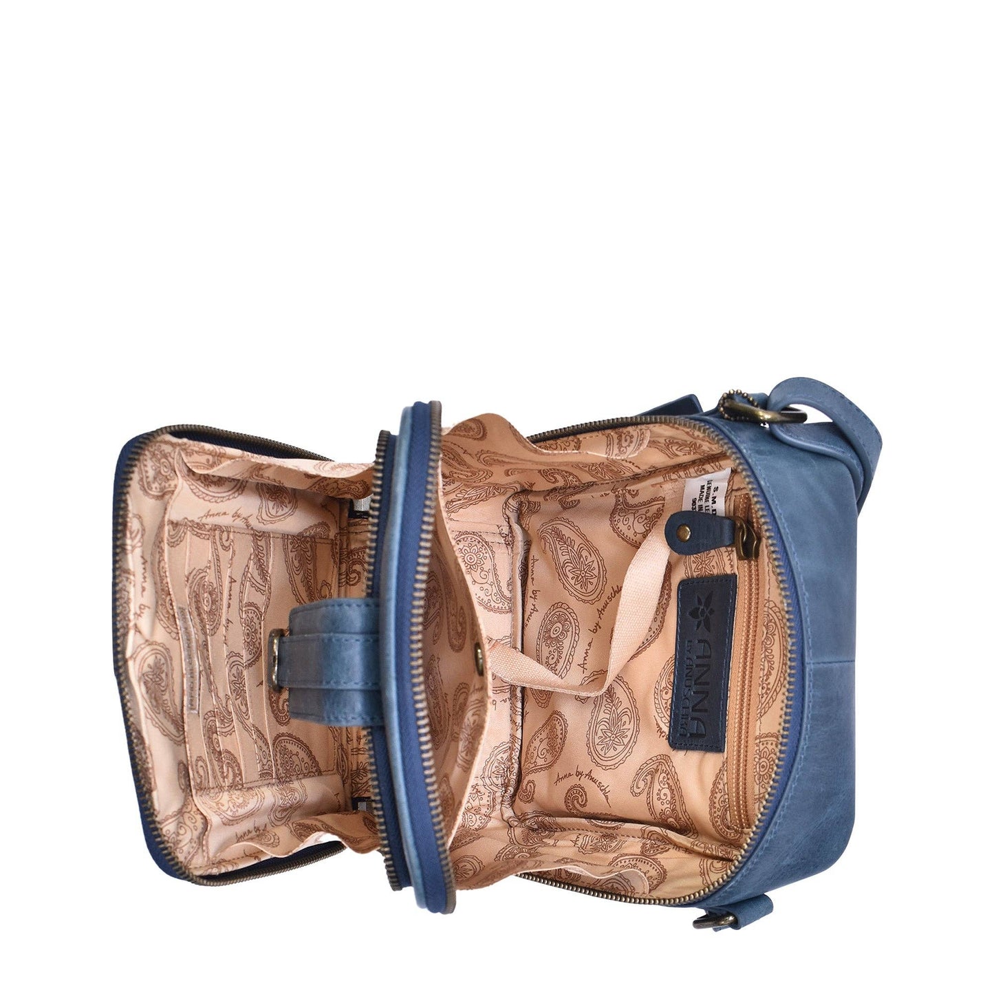Heritage Leather Organizer Crossbody - 8632 - Ringold Valley Trading Company