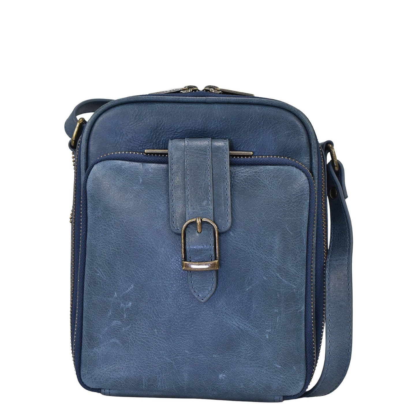 Heritage Leather Organizer Crossbody - 8632 - Ringold Valley Trading Company