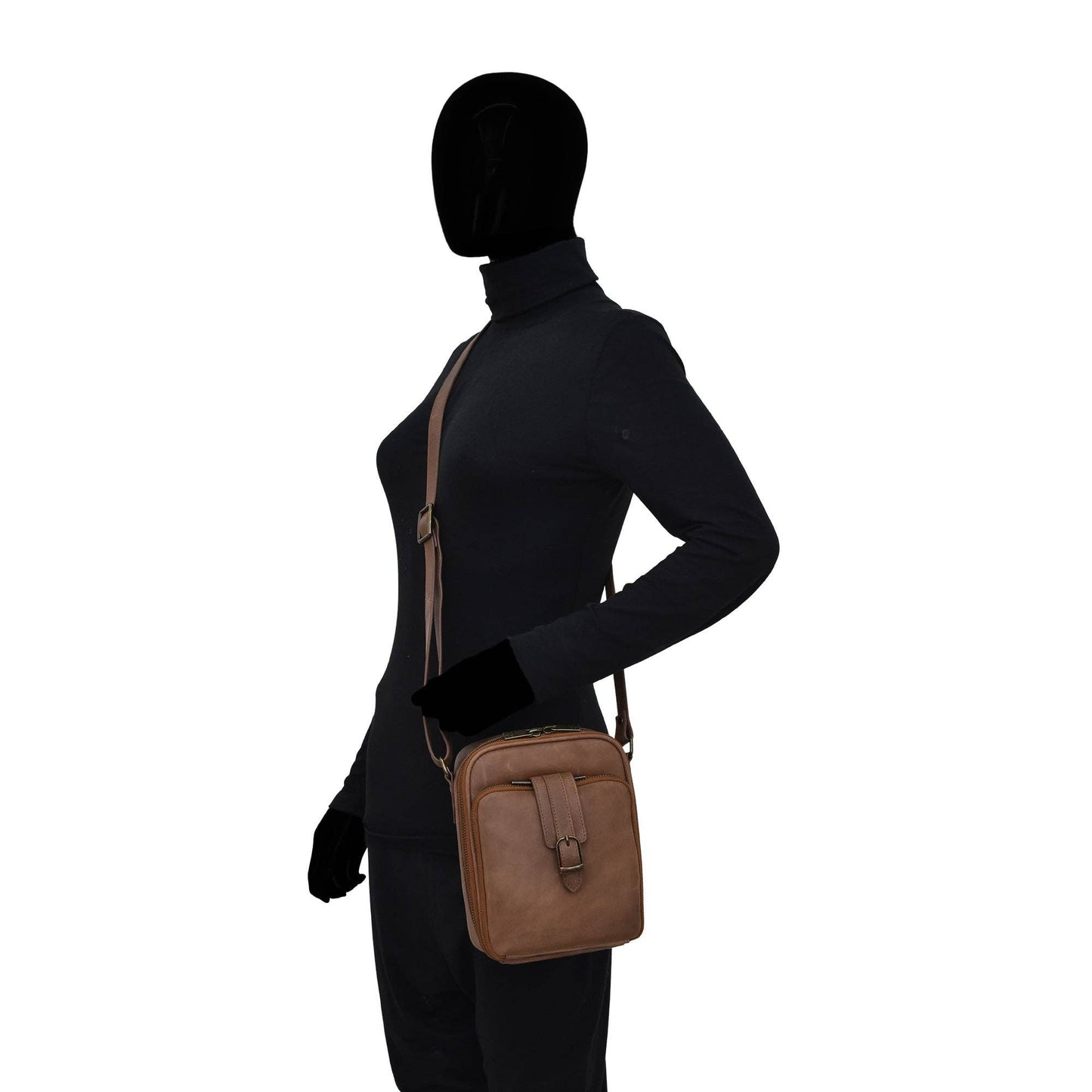 Heritage Leather Organizer Crossbody - 8632 - Ringold Valley Trading Company