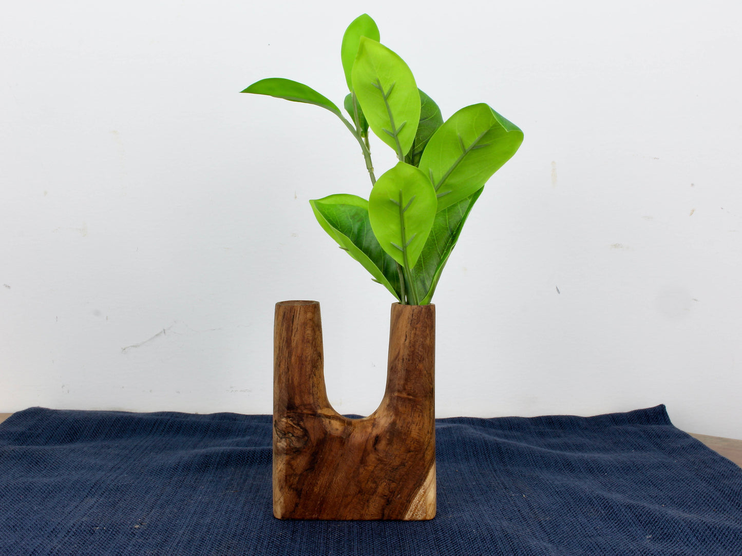 Artisan Wood Vase Set: Teak, Mahogany, Walnut, Pine - Ringold Valley Trading Company