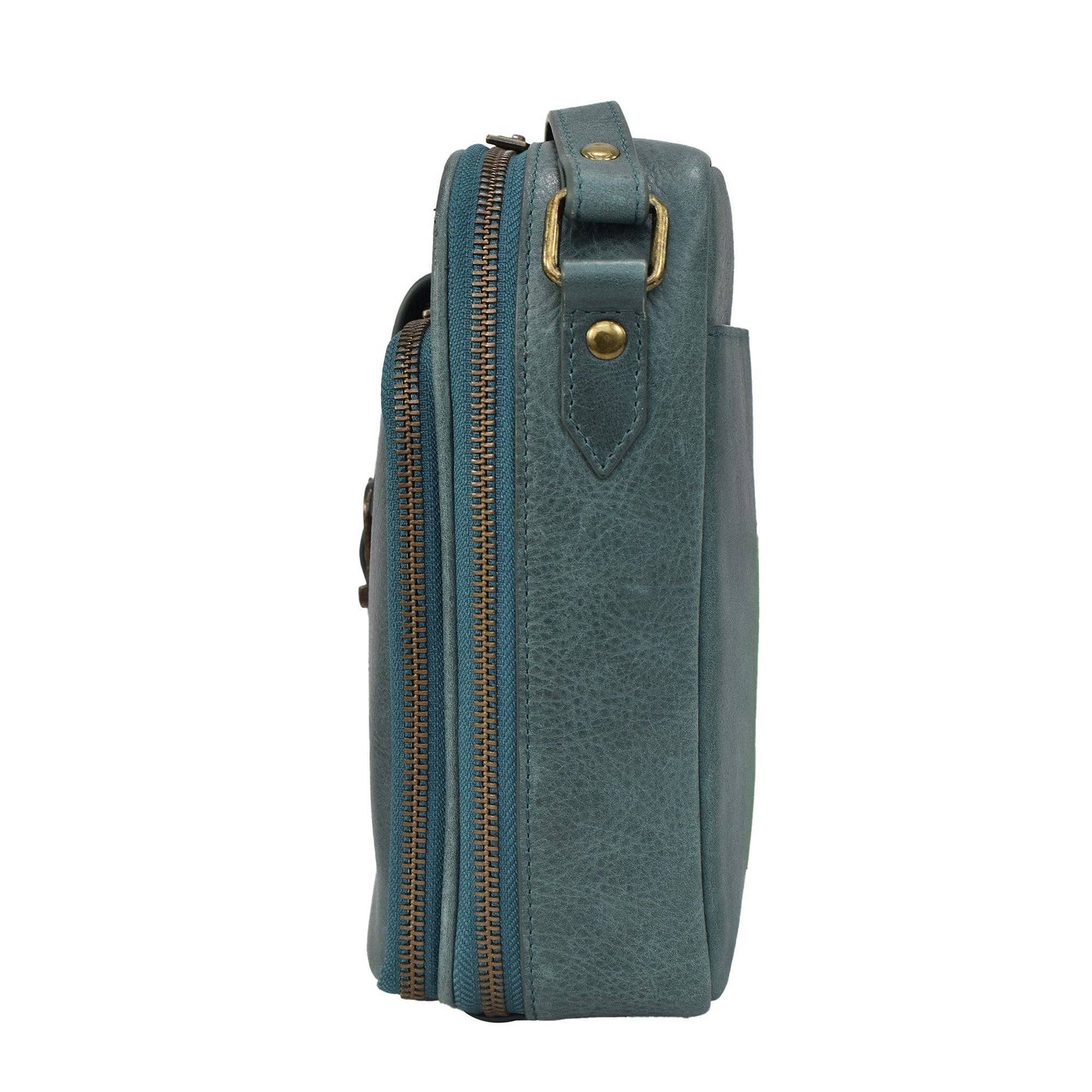 Heritage Leather Organizer Crossbody - 8632 - Ringold Valley Trading Company
