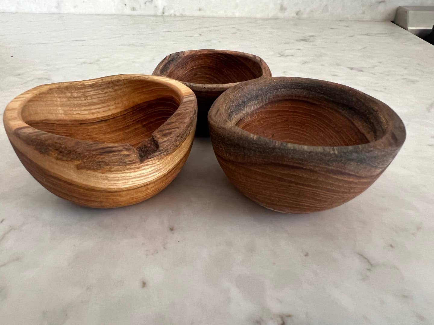 QuadWood: 4-Piece Snack & Sauce Bowl Set - Ringold Valley Trading Company