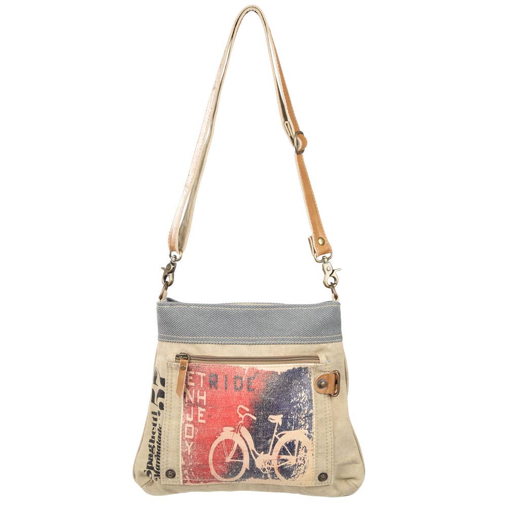 Clea Ray Chic: Eco Canvas Shoulder/Crossbody Bag - Ringold Valley Trading Company
