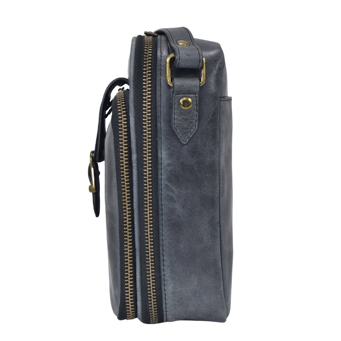 Heritage Leather Organizer Crossbody - 8632 - Ringold Valley Trading Company