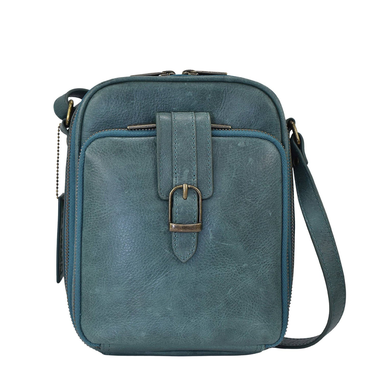 Heritage Leather Organizer Crossbody - 8632 - Ringold Valley Trading Company