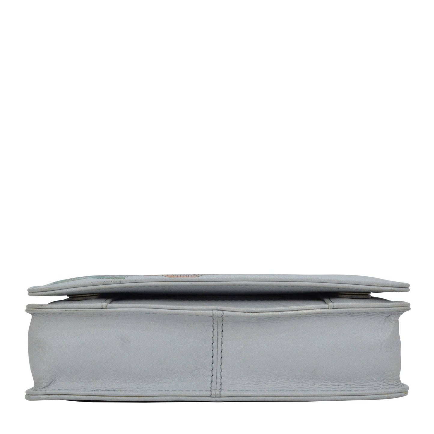 Hand-Painted Leather Small Messenger - 669 - Ringold Valley Trading Company