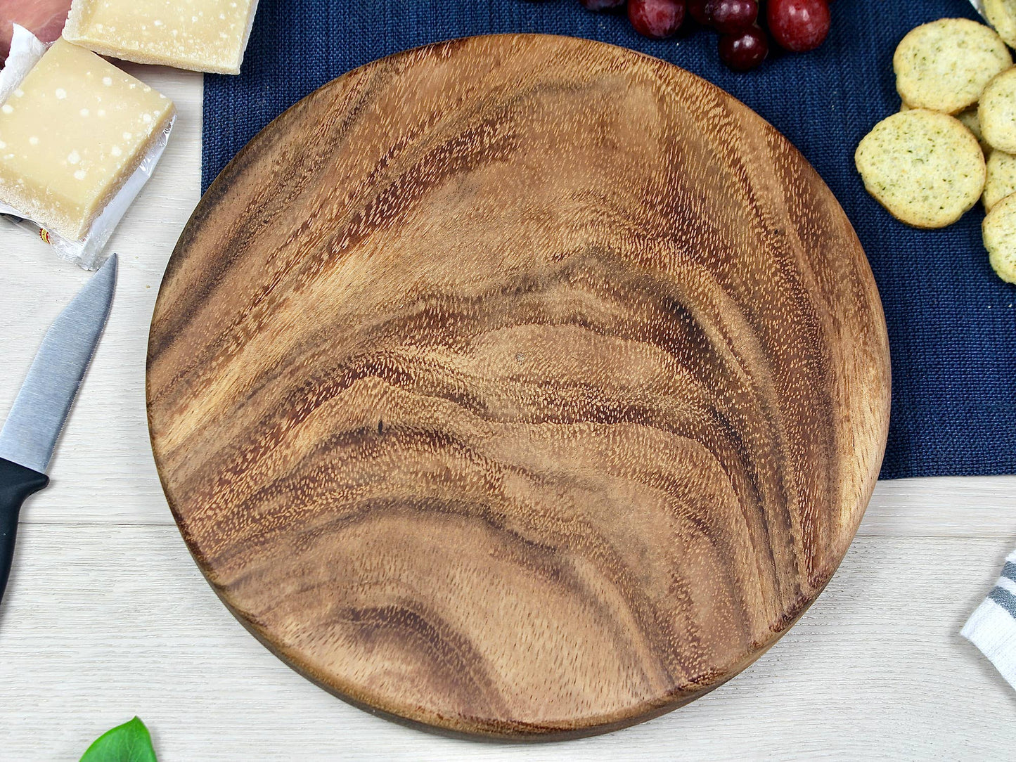 Live Edge Round Serving Board - Ringold Valley Trading Company