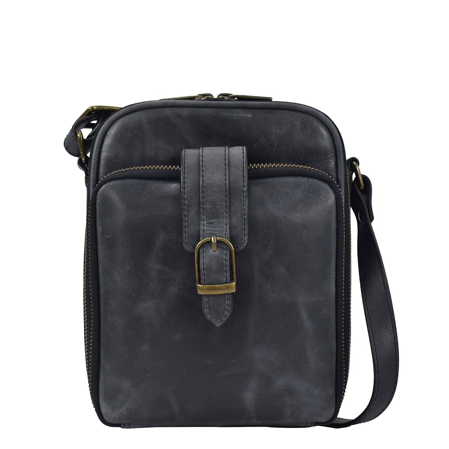 Heritage Leather Organizer Crossbody - 8632 - Ringold Valley Trading Company
