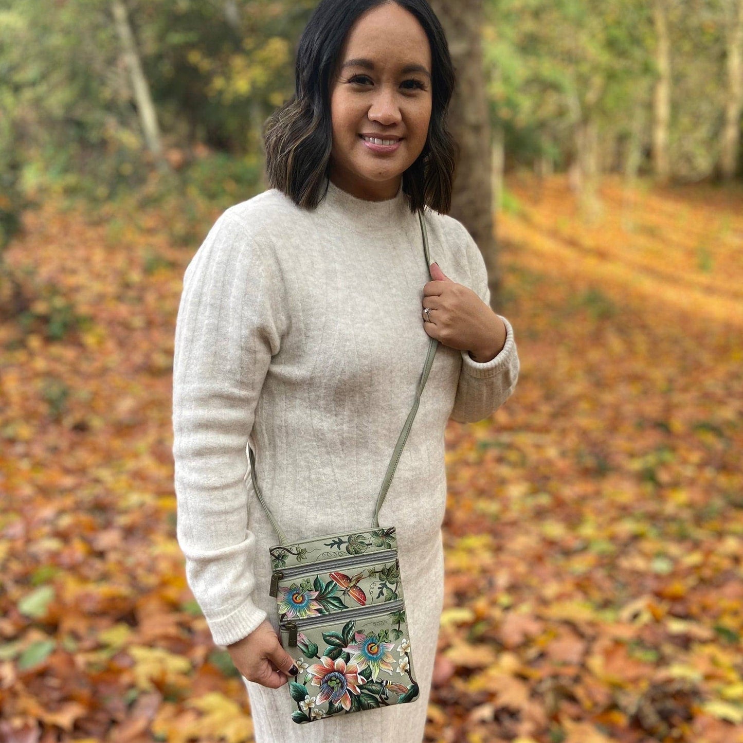 Mini Double Zip Travel Crossbody - 448 - Ringold Valley Trading Company