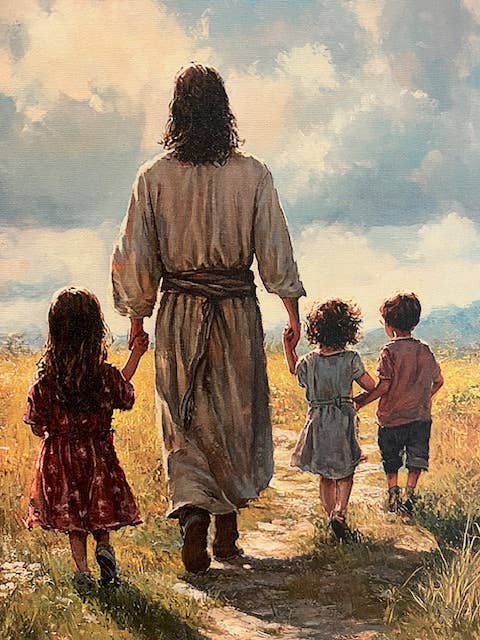 Christian Faith canvas art print, Biblical art, Church art: 16x20 - Ringold Valley Trading Company