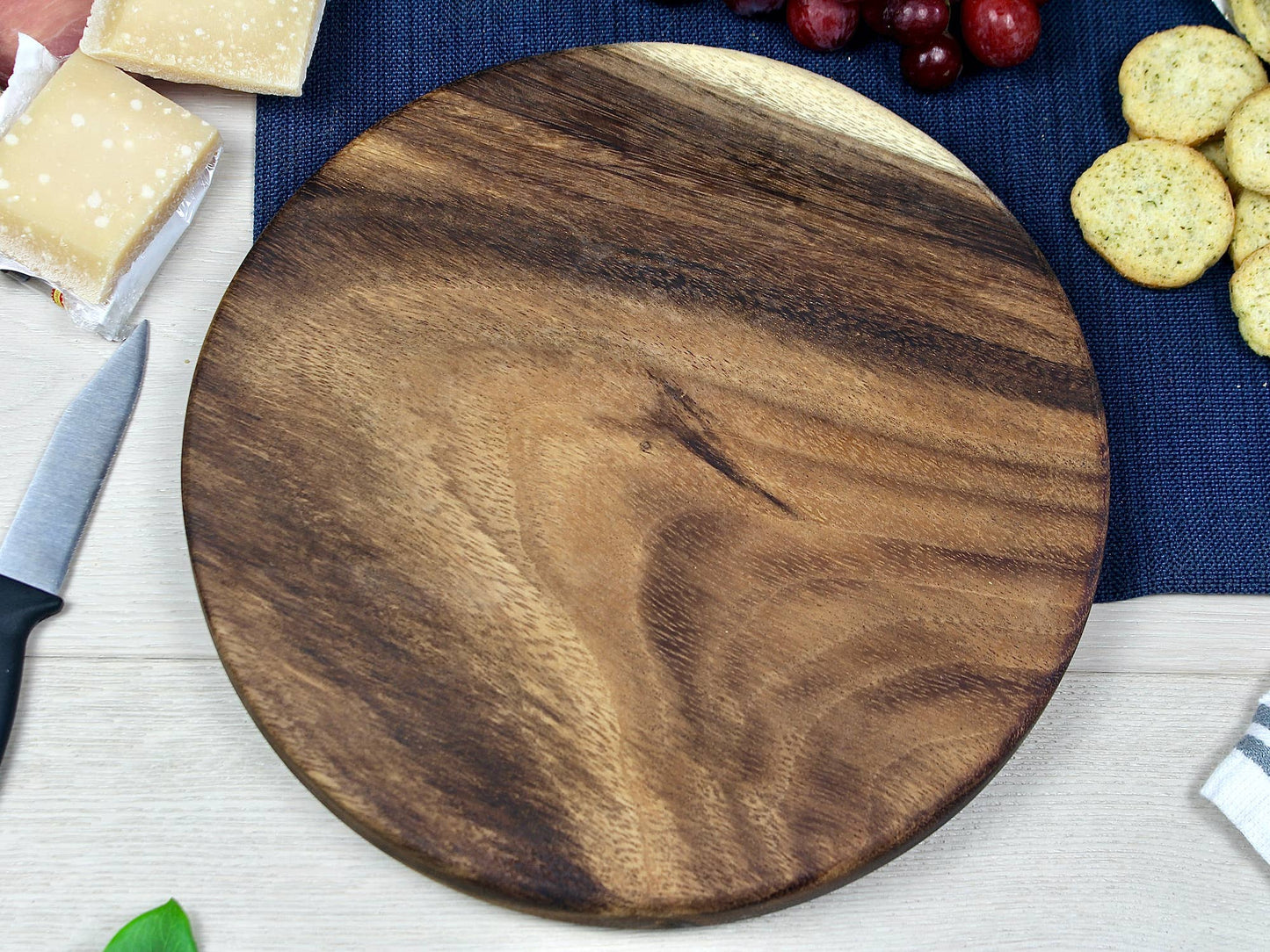 Live Edge Round Serving Board - Ringold Valley Trading Company