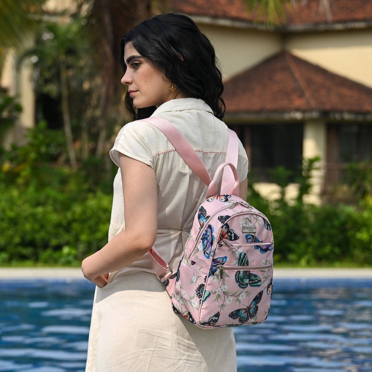 Wanderlust Luxe Fabric Backpack-12027 - Ringold Valley Trading Company