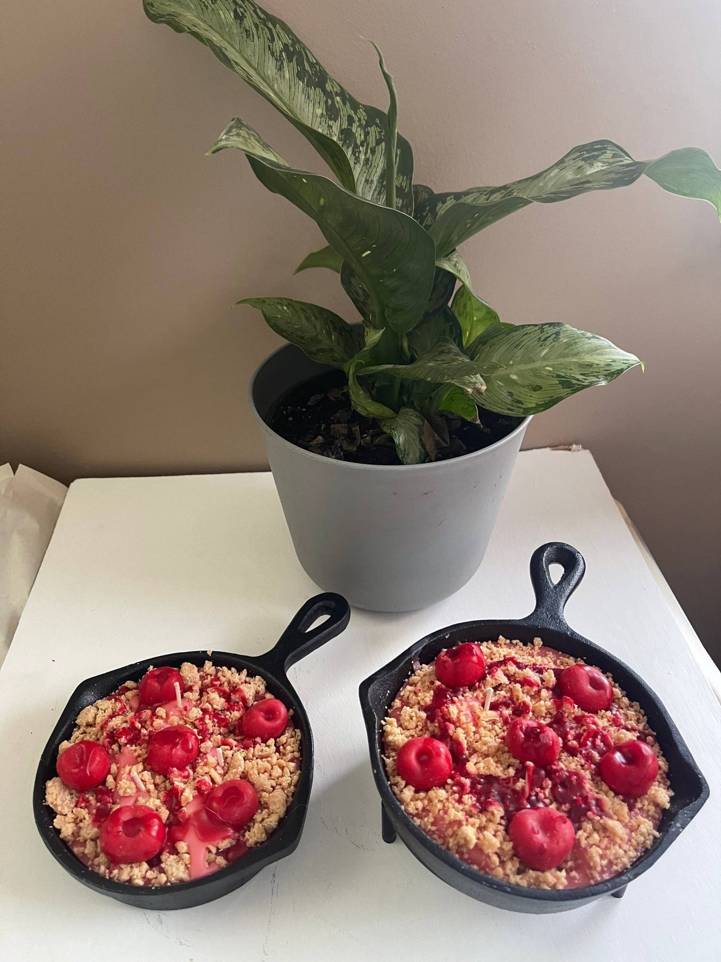 Cherry Cobbler Skillet Candle - Ringold Valley Trading Company