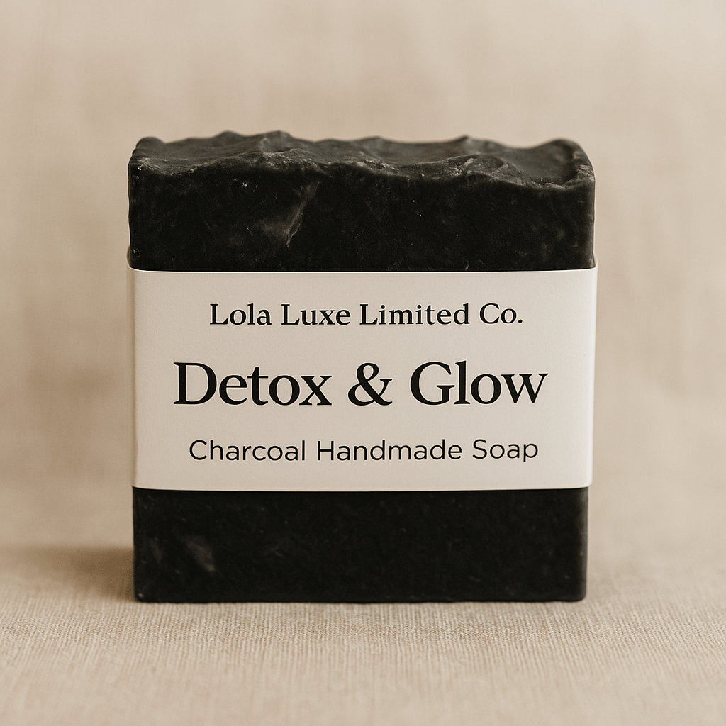Detox & Glow: Charcoal Handmade Soap - Ringold Valley Trading Company