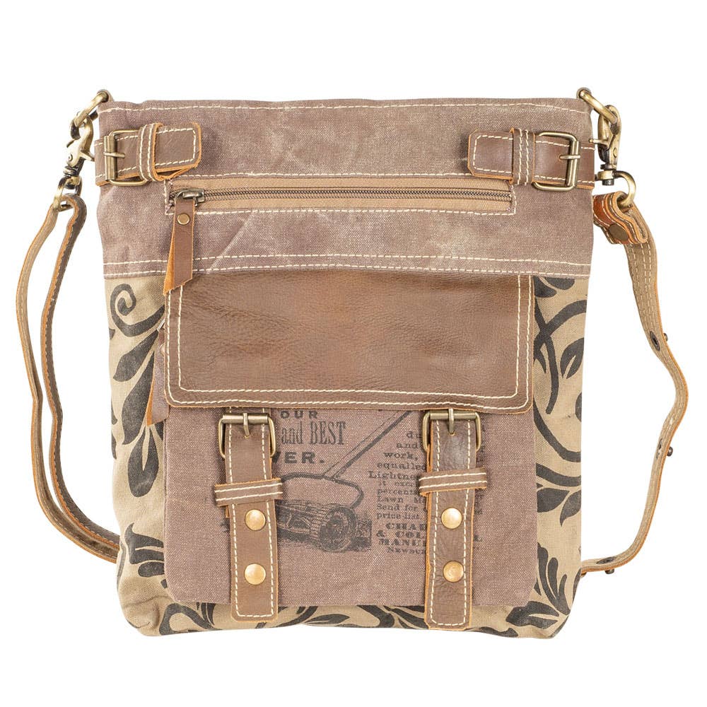 Chestnut Carry: Front Pocket Shoulder Bag - Ringold Valley Trading Company