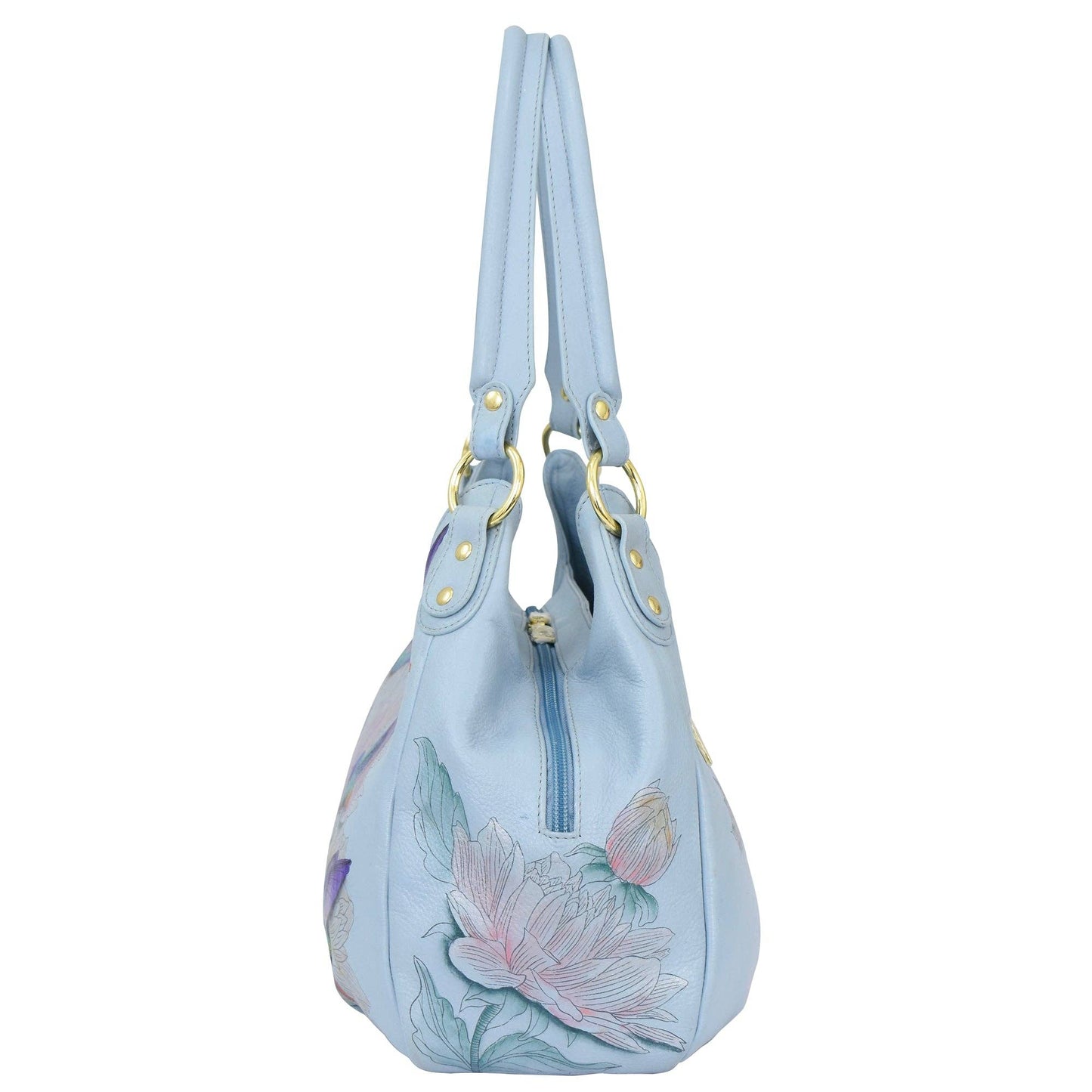 Triple Compartment Ruched Hobo - 721 - Ringold Valley Trading Company