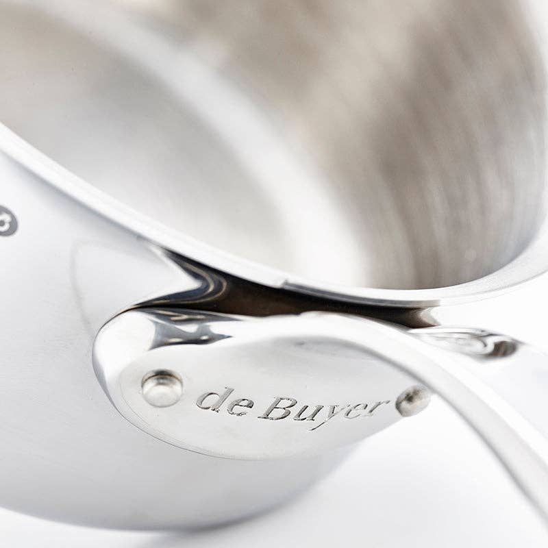 AFFINITY 5-ply Stainless Steel Saucepan: 6.3" - Ringold Valley Trading Company