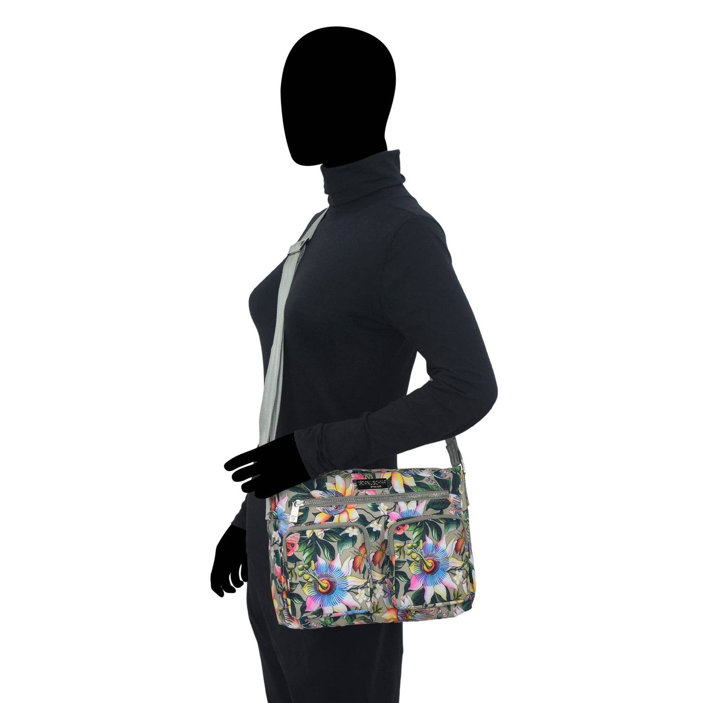 Wanderlust Luxe Fabric Crossbody Bag-12022 - Ringold Valley Trading Company