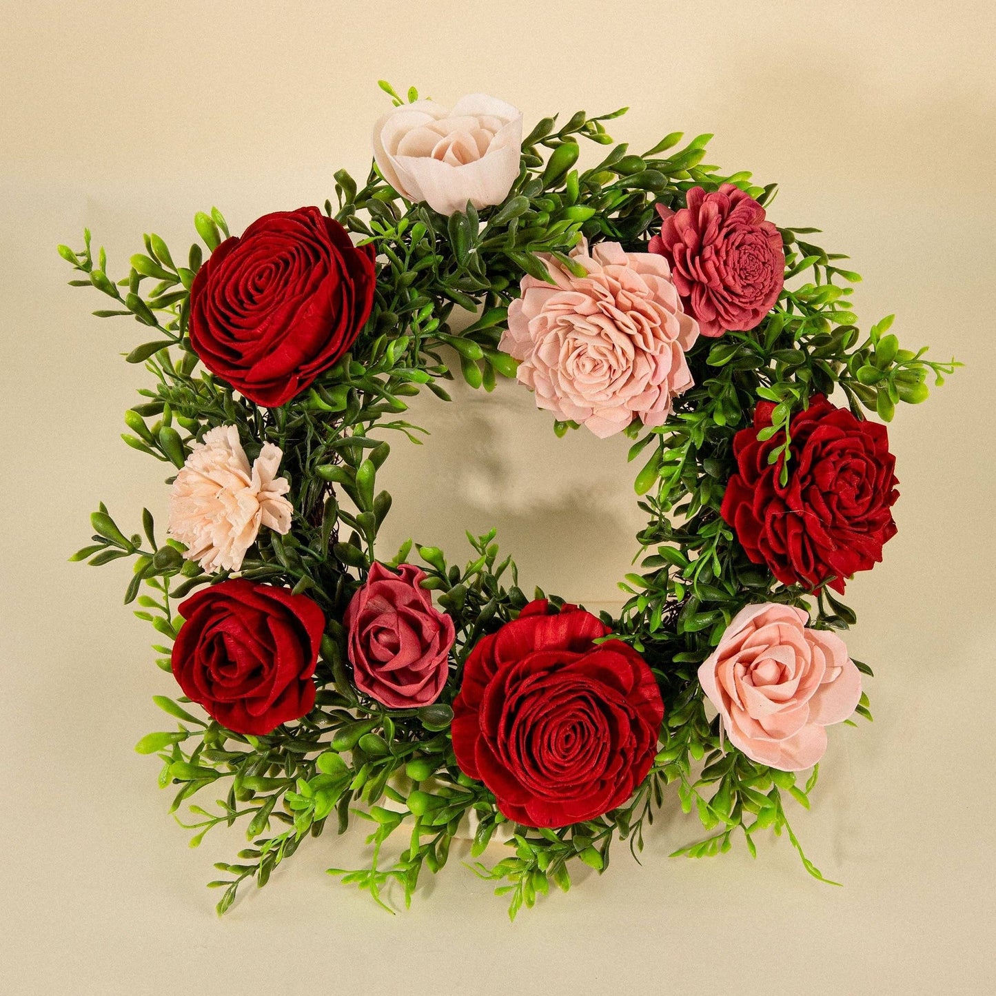 Rose Glow 12 Wreath - Elegant Floral Decor - Ringold Valley Trading Company