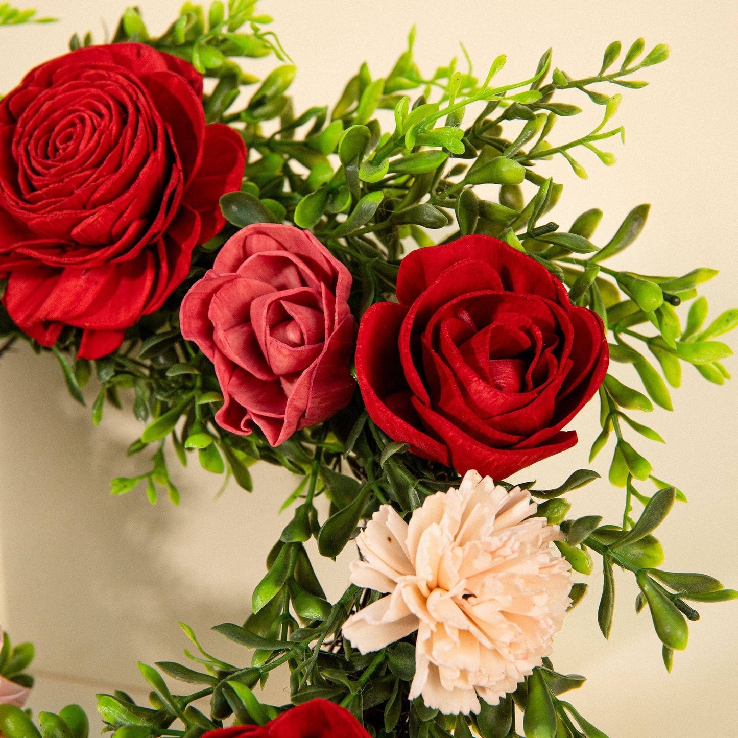 Rose Glow 12 Wreath - Elegant Floral Decor - Ringold Valley Trading Company