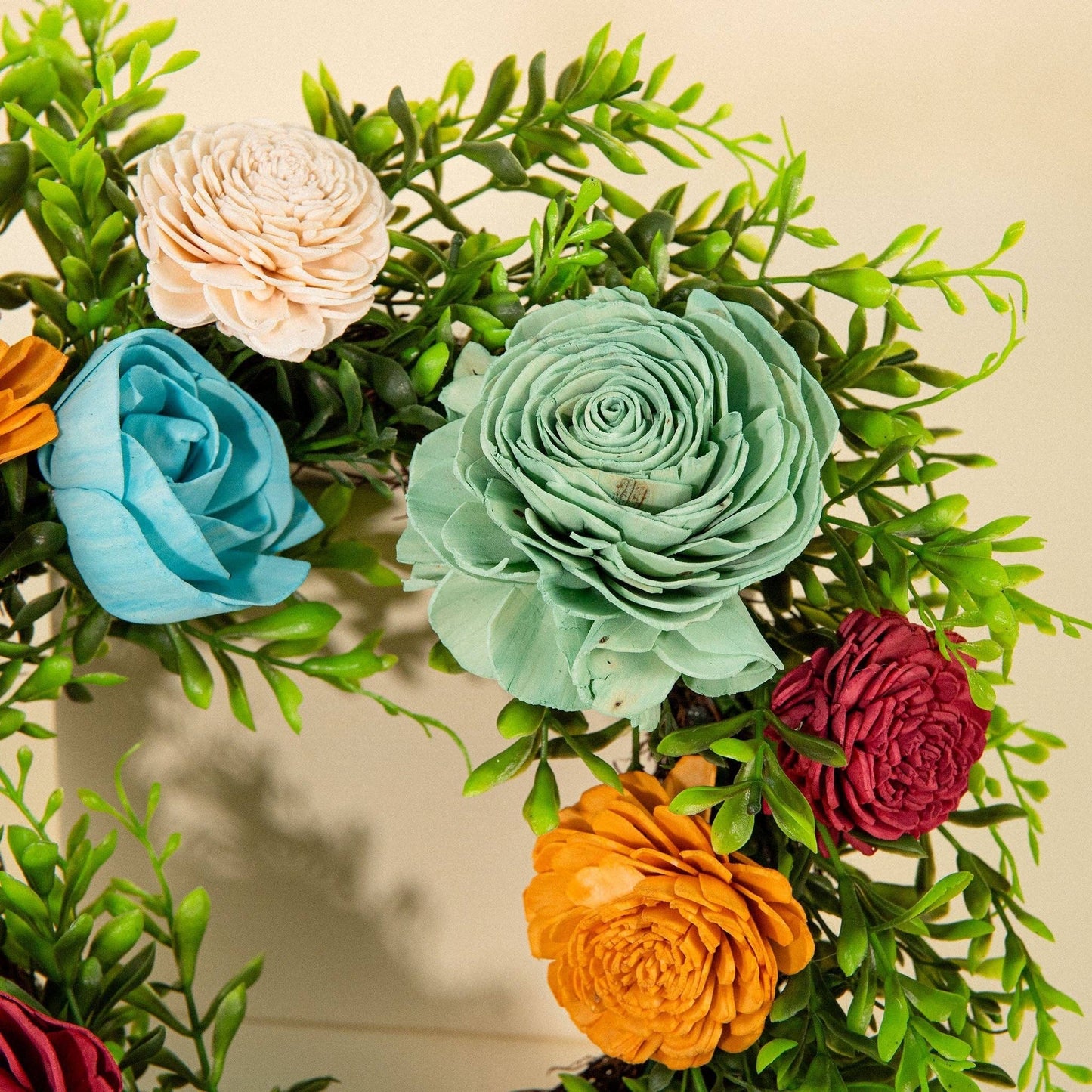 Spring Breeze 12 Wreath - Fresh Blooms - Ringold Valley Trading Company