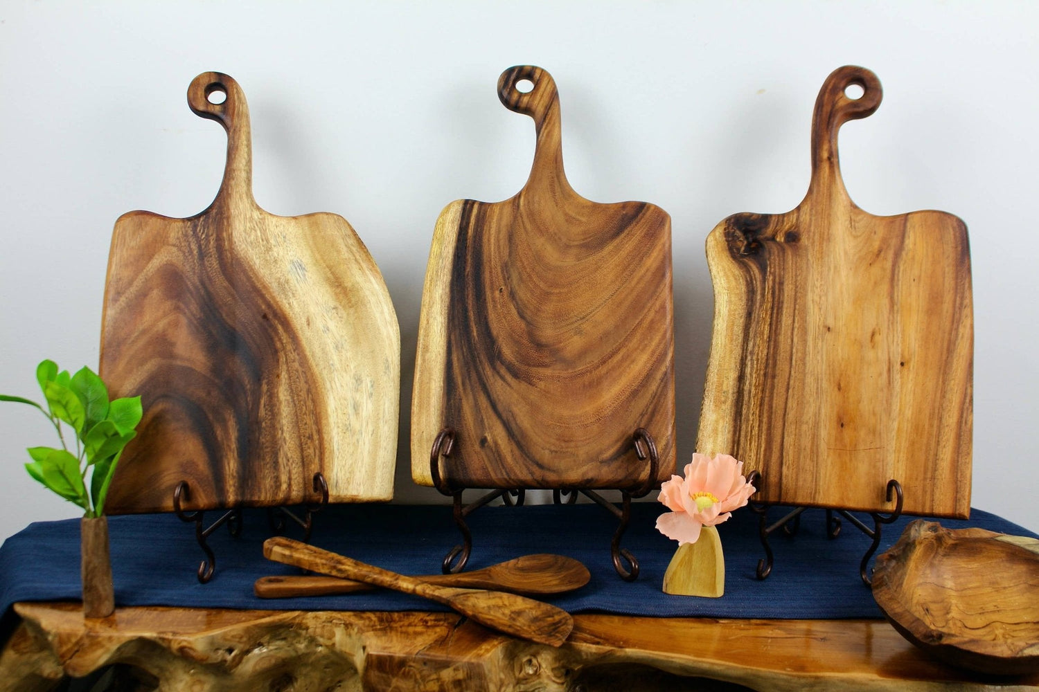 East-Indian Walnut Cutting Boards, Bowls, Mugs, and Trays - Ringold Valley Trading Company