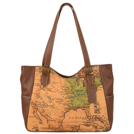 Heritage Leather Shoulder Bag - 8065 - Ringold Valley Trading Company