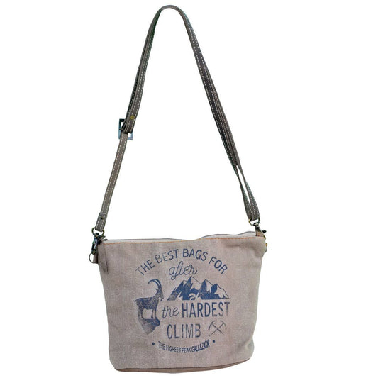 SummitStrong Brown Canvas Shoulder Bag - Ringold Valley Trading Company