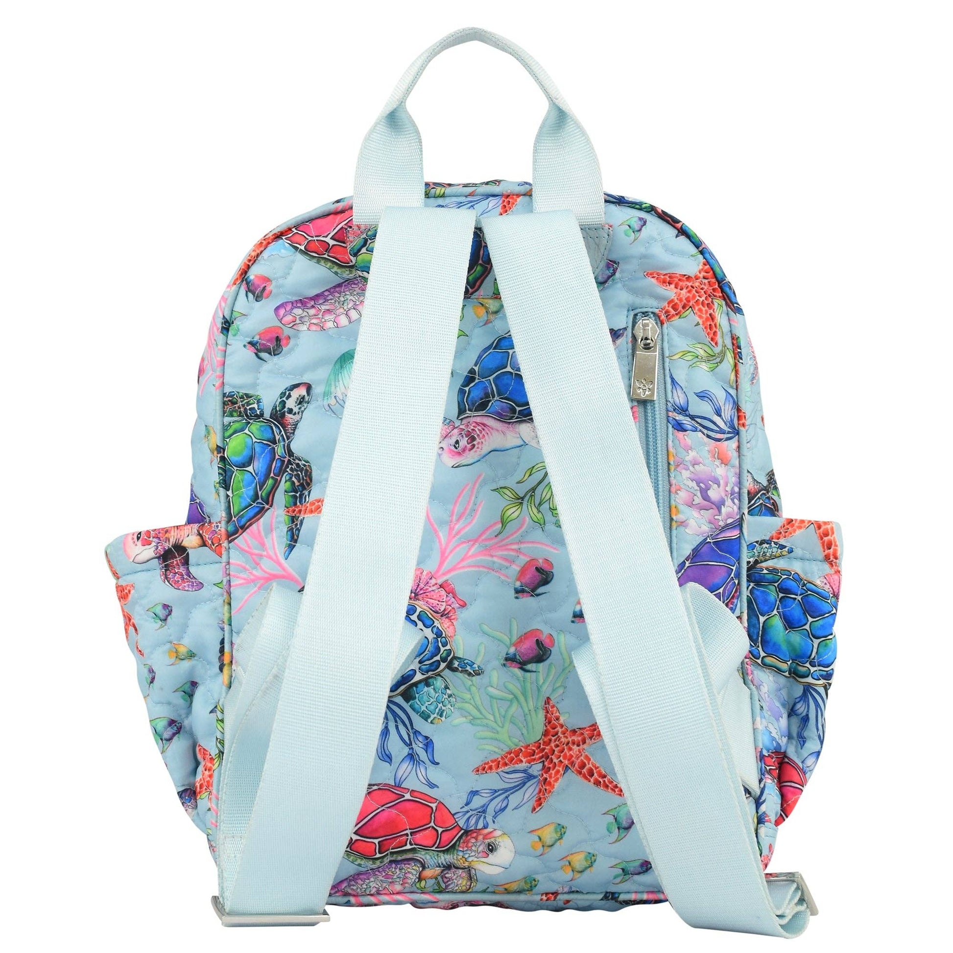 Wanderlust Quilted Fabric Backpack-16015 - Ringold Valley Trading Company