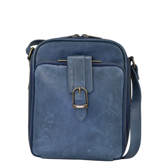 Heritage Leather Organizer Crossbody - 8632 - Ringold Valley Trading Company