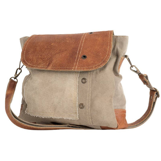 Leather Flap Shoulder Bag - Ringold Valley Trading Company