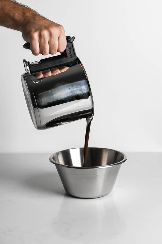 ST. STEEL BAIN-MARIE COOKER Ø6⅓'' 1.6 QT