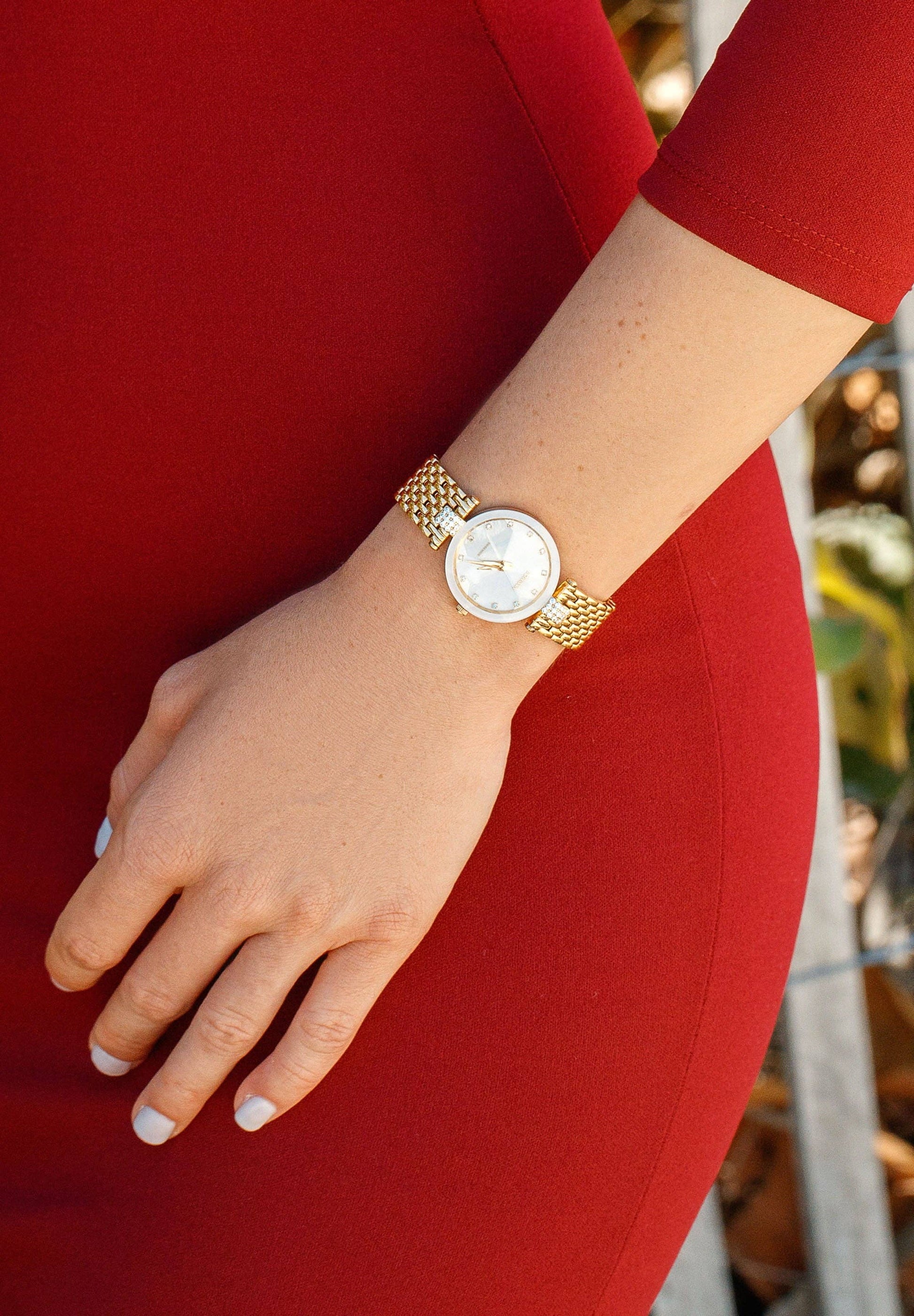 Facet Elegance: Swiss Ladies Watch J5.633.M - Ringold Valley Trading Company