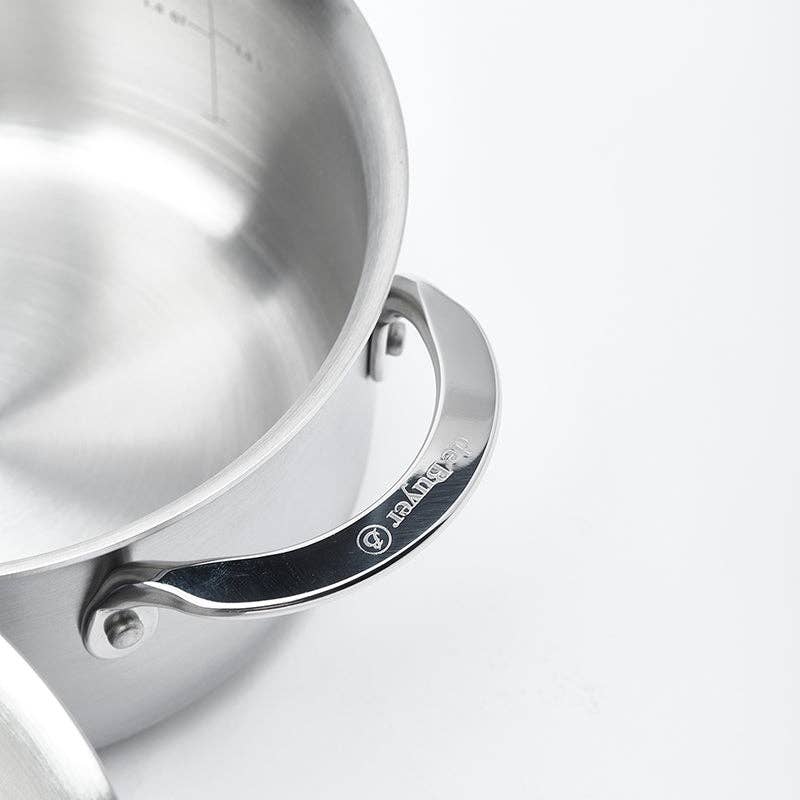 ALCHIMY 3-ply Stainless Steel Stewpan: 9.5" - Ringold Valley Trading Company