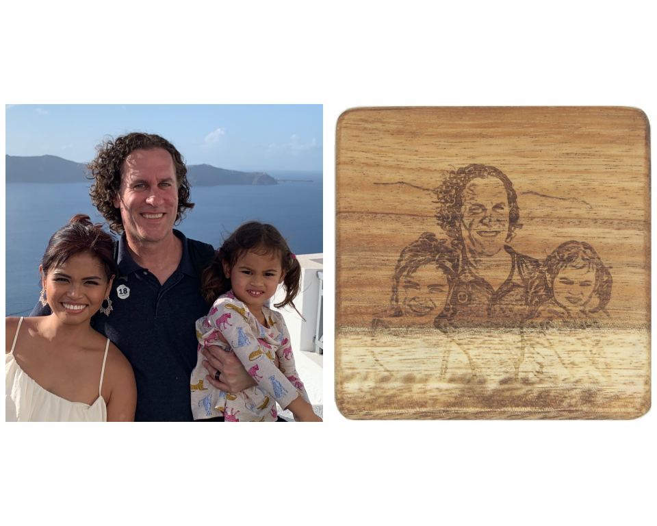 IndoWalnut Elegance Coasters - Ringold Valley Trading Company