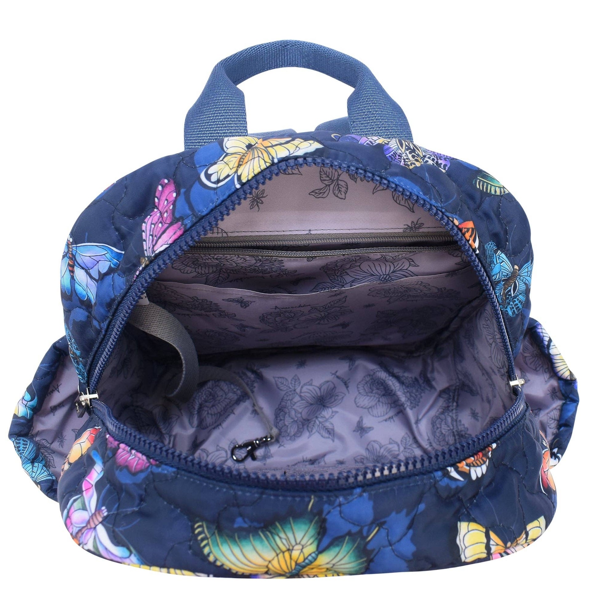 Wanderlust Quilted Fabric Backpack-16015 - Ringold Valley Trading Company