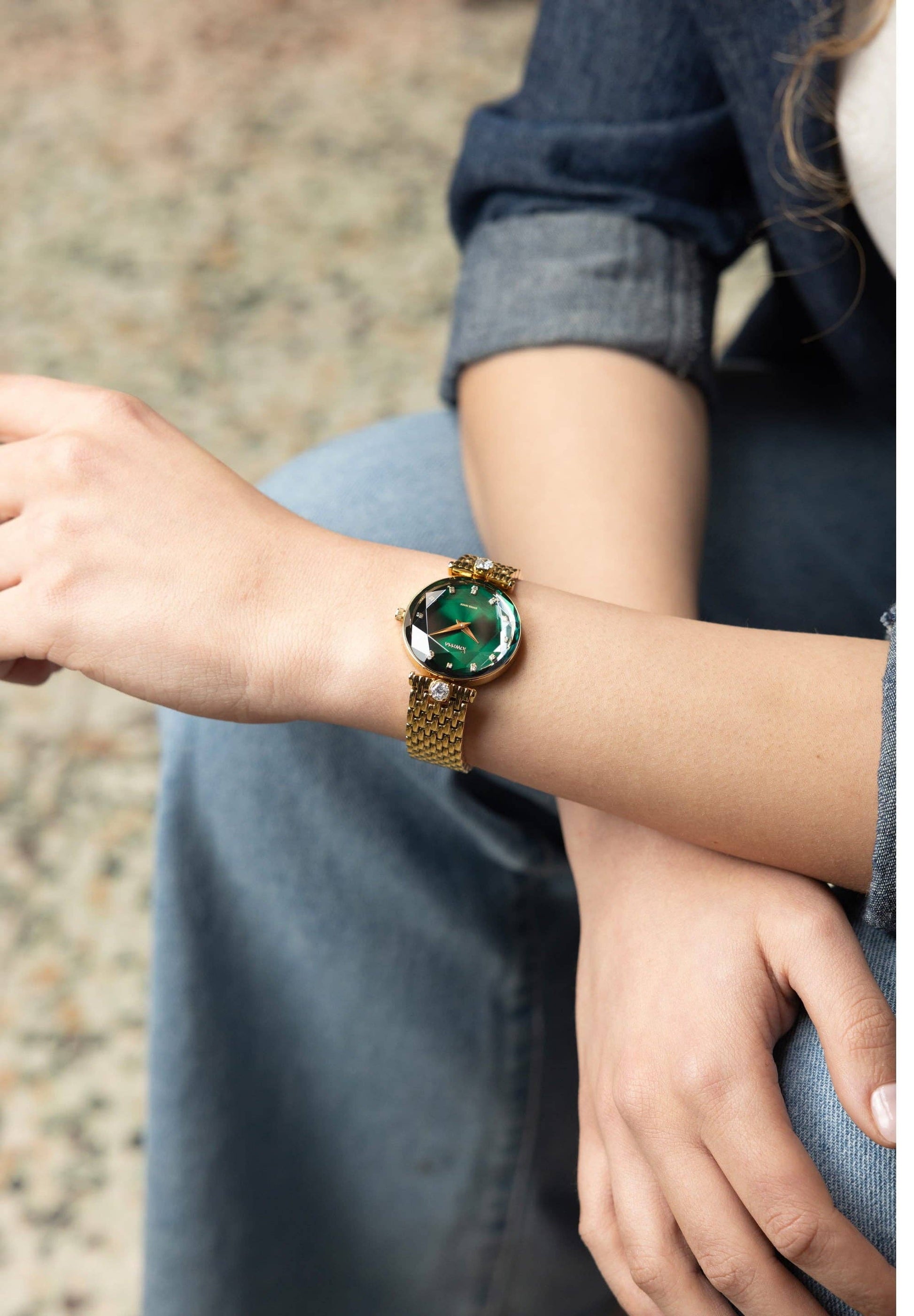 Gold Swiss Women's Watch - Brilliant Elegance - Ringold Valley Trading Company