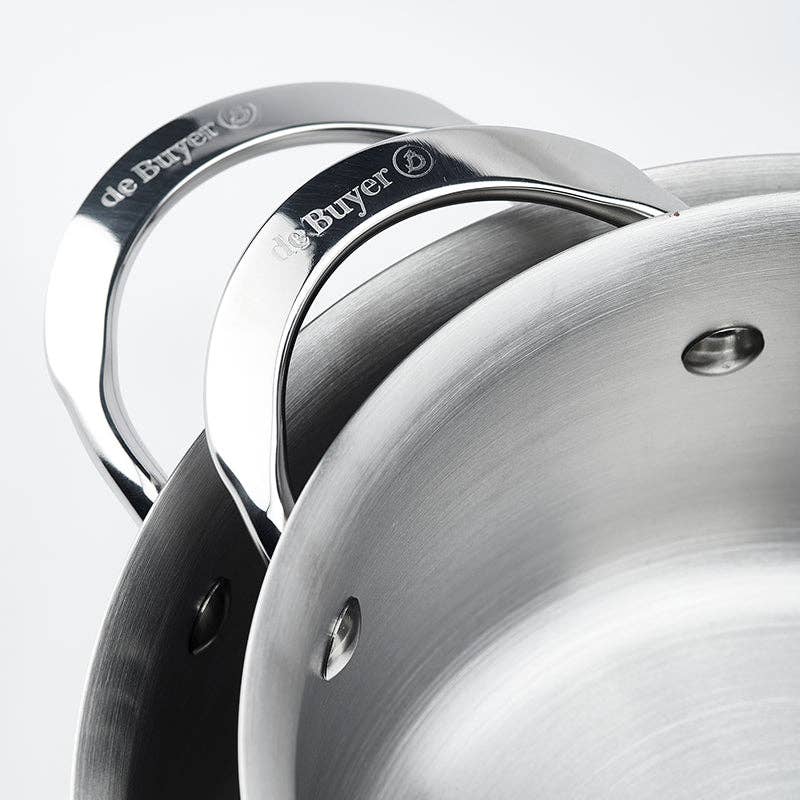ALCHIMY 3-ply Stainless Steel Stewpan: 9.5" - Ringold Valley Trading Company