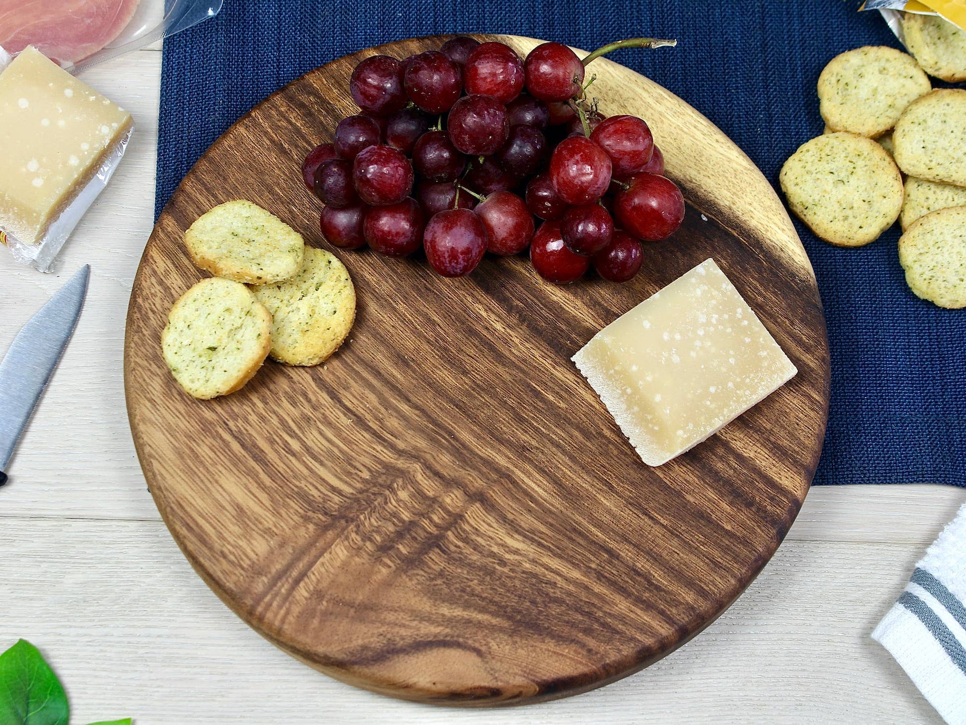 Live Edge Round Serving Board - Ringold Valley Trading Company