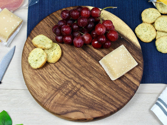 Live Edge Round Serving Board - Ringold Valley Trading Company