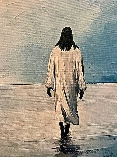 Christian home decor canvas art print, Faith Religious gift: 16x20 - Ringold Valley Trading Company
