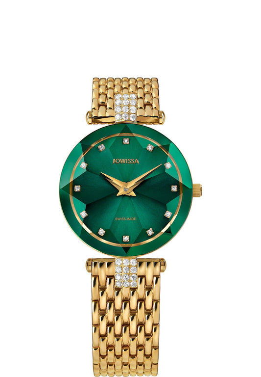 Facet Elegance: Swiss Ladies Watch J5.497.M - Ringold Valley Trading Company