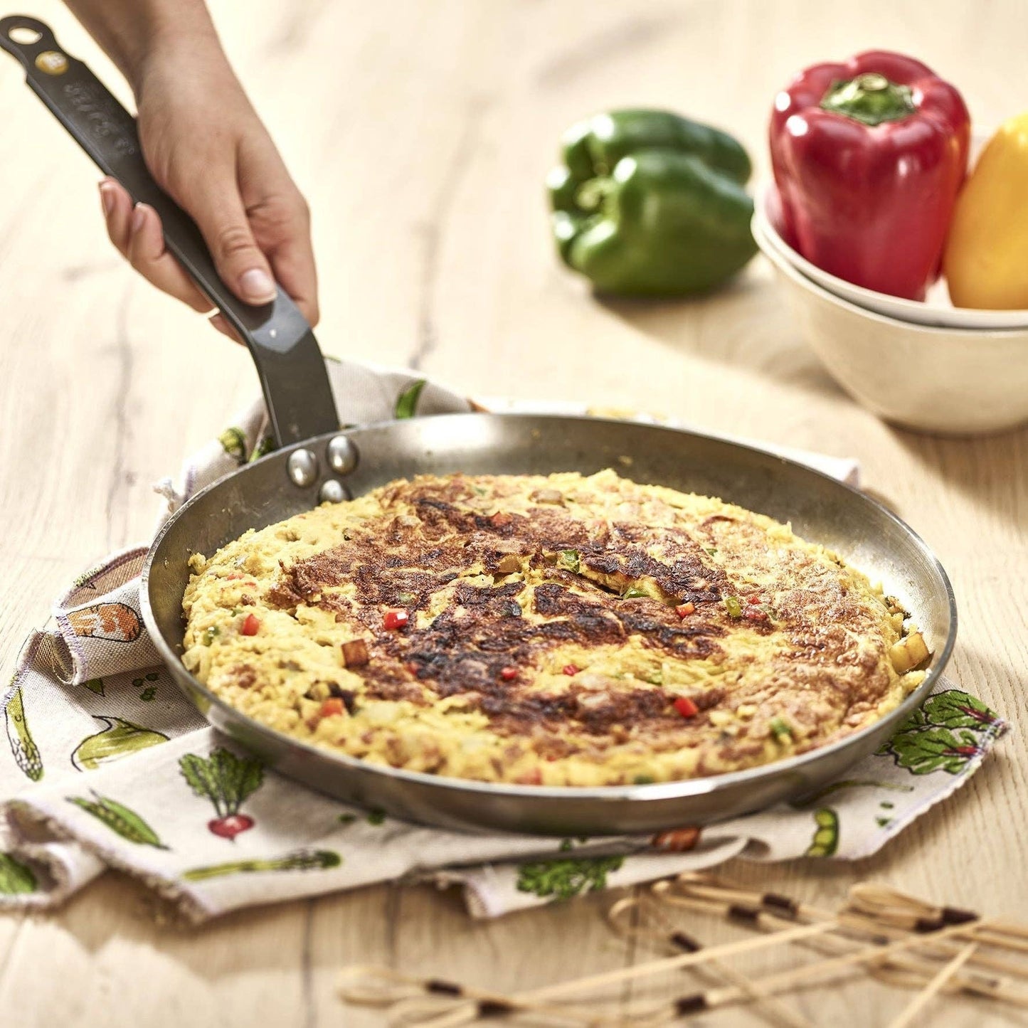 MINERAL B Carbon Steel Omelette Pan: 11"